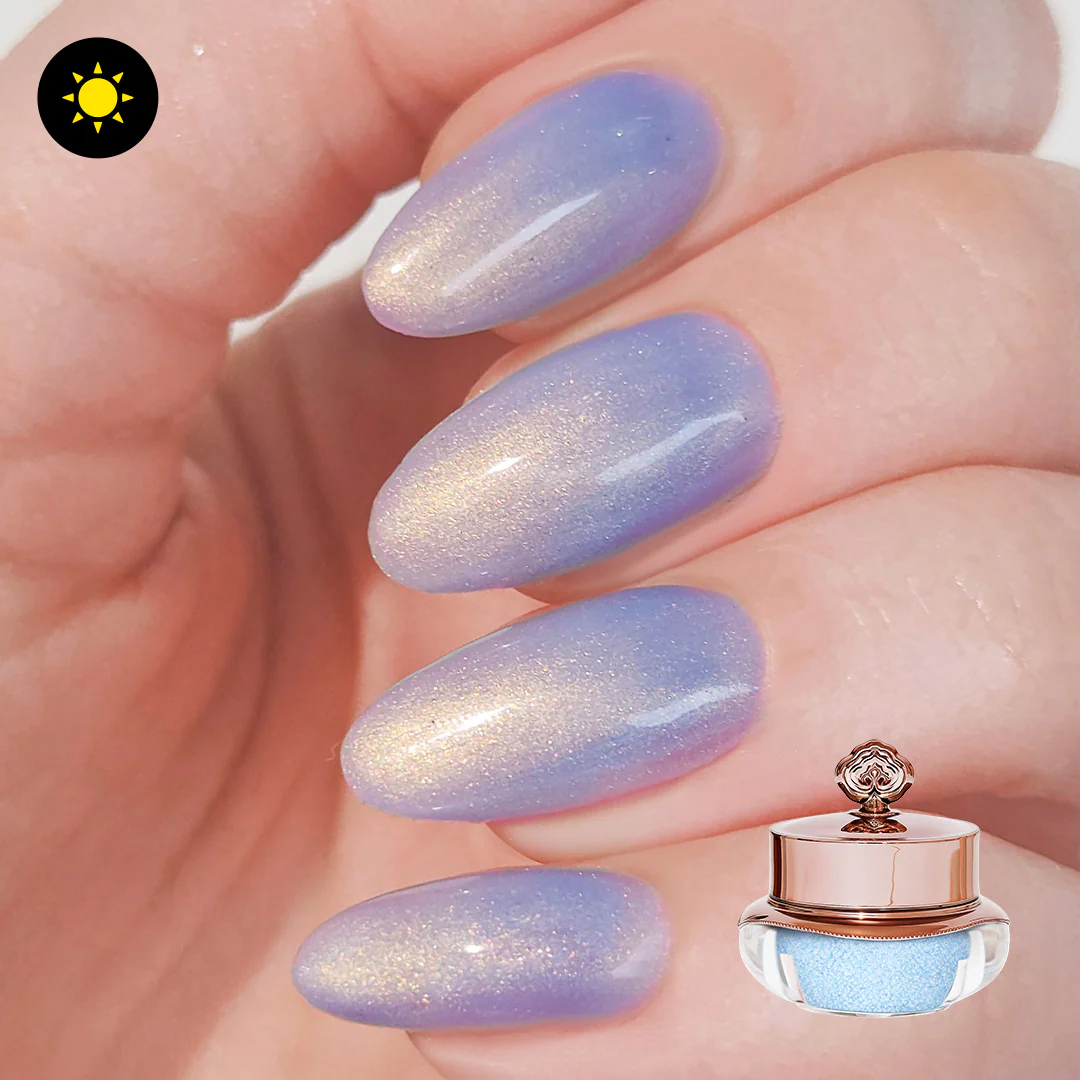 Cornflower - Classic Colour Changing Nail Powder - Image 2