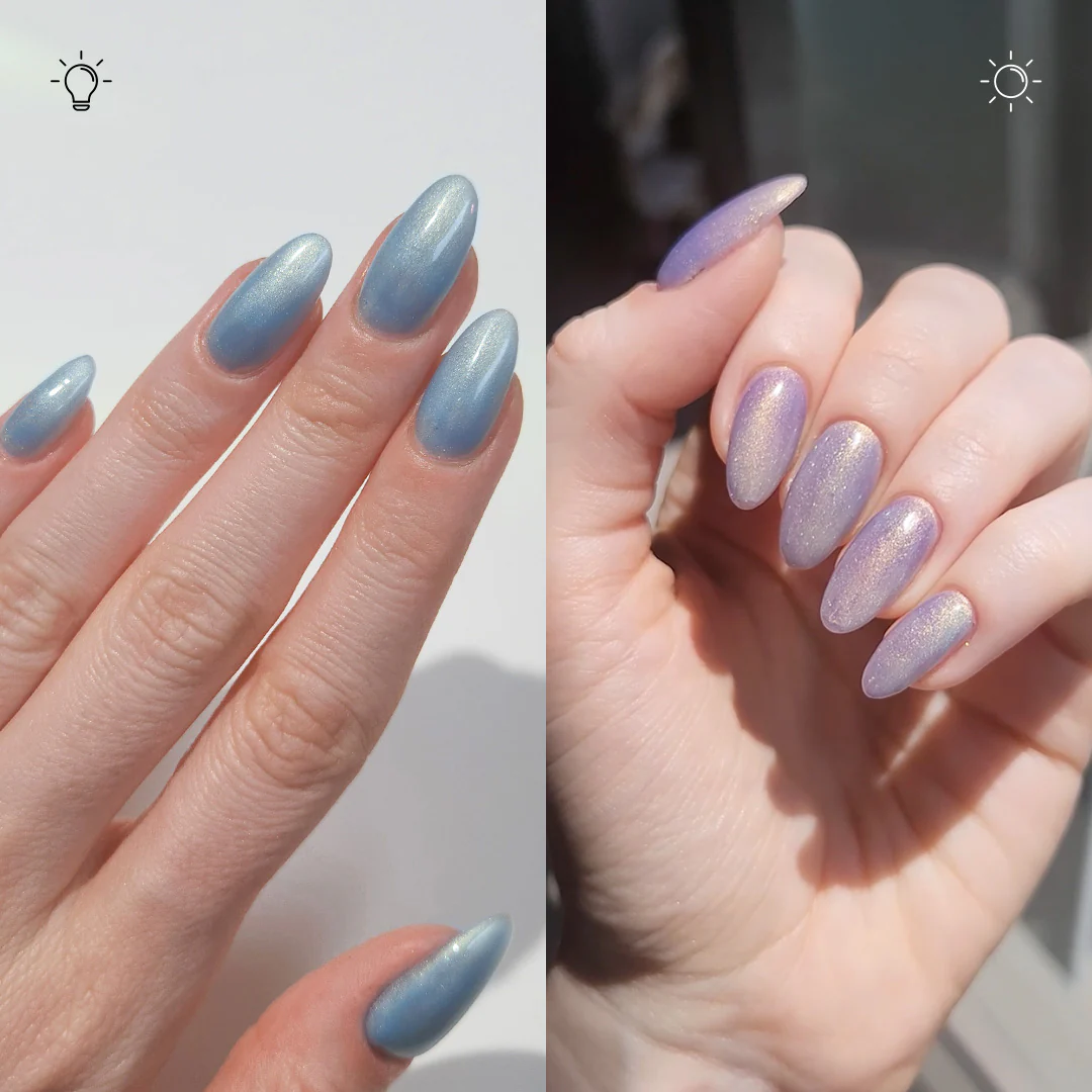 Cornflower - Classic Colour Changing Nail Powder - Image 5