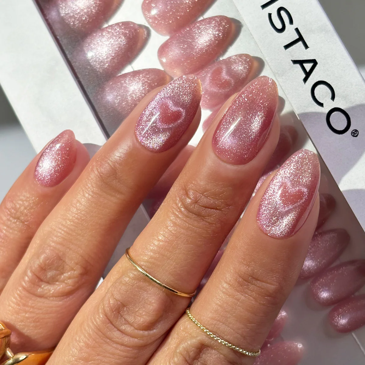 Cupid's Girl - Almond Medium - Sustainable Nails - Image 2