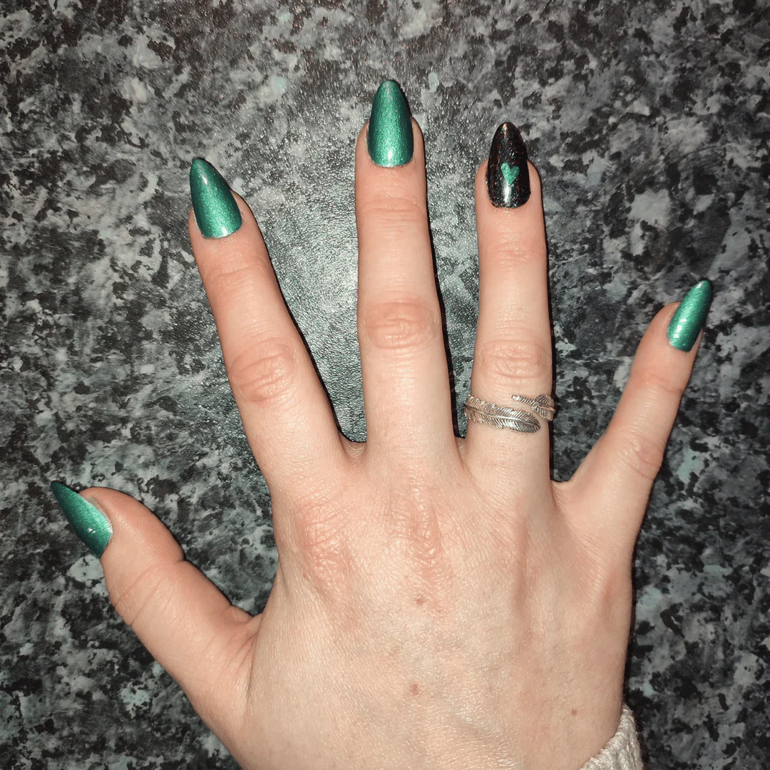 Dark Cyan - Classic Nail Powder - Image 6
