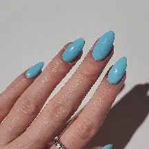 Dusty Blue - Matte Nail Powder - Image 2
