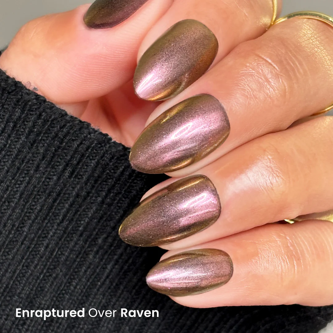 Enraptured - Glazed Shade-Shift Metallic Nail Powder - Image 2