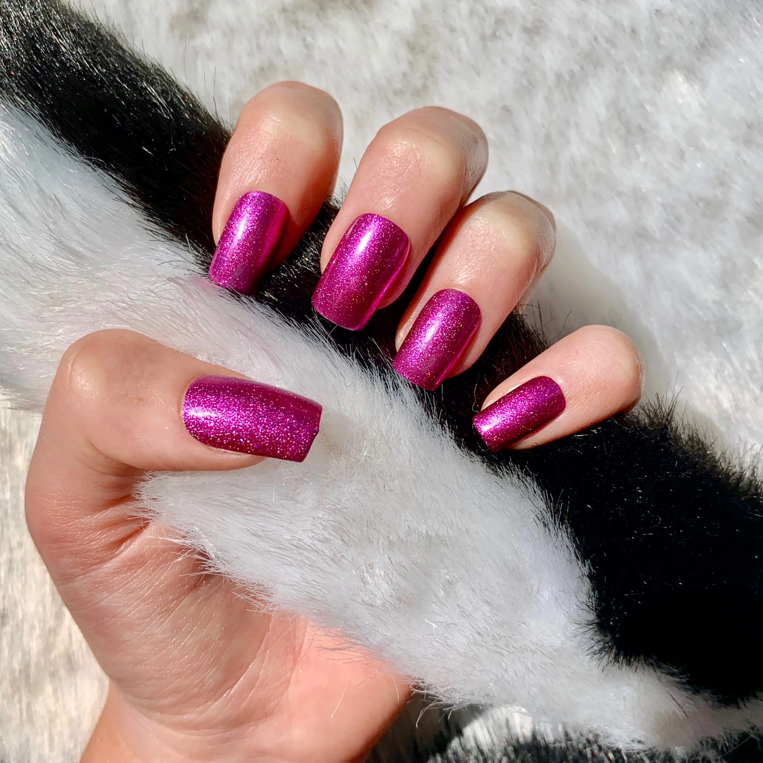 Fuchsia - Metallic Nail Powder - Image 4
