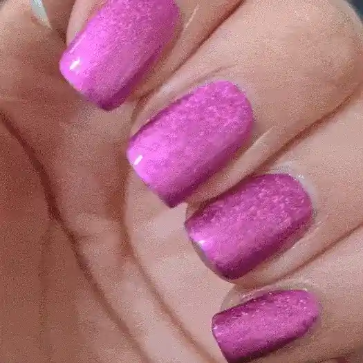 Fuchsia - Metallic Nail Powder - Image 5