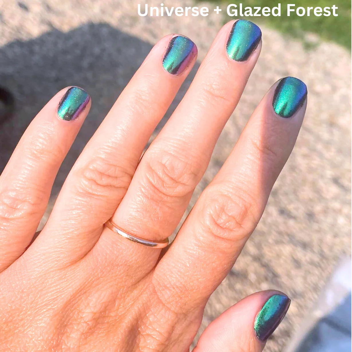 Glazed Forest - Metallic Nail Powder - Image 3