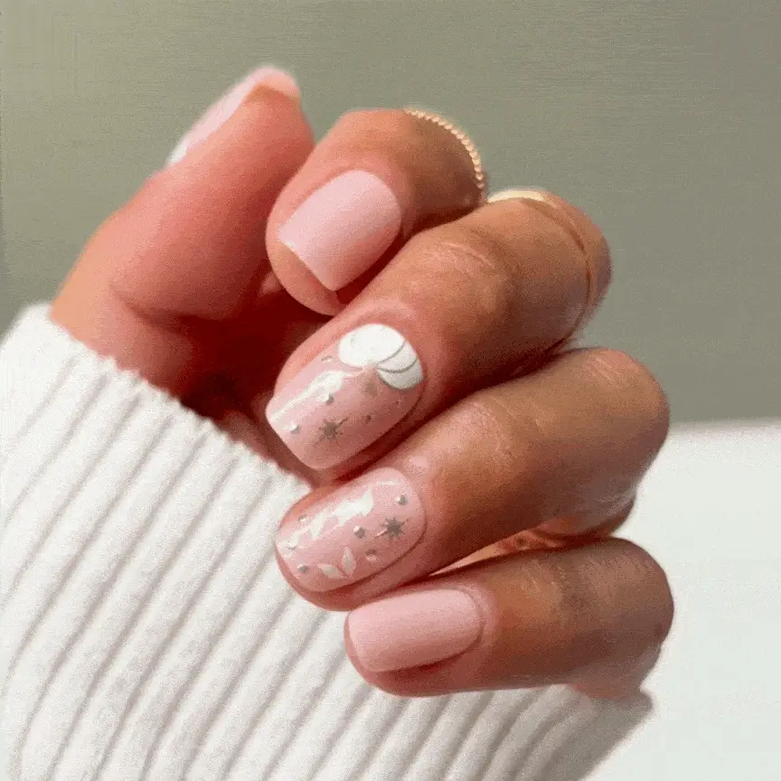 Gourd Glam - Squoval Sustainable Nails - Image 2