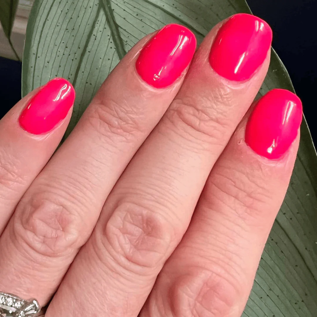 Hot Pink - Matte Neon Nail Powder - Image 6