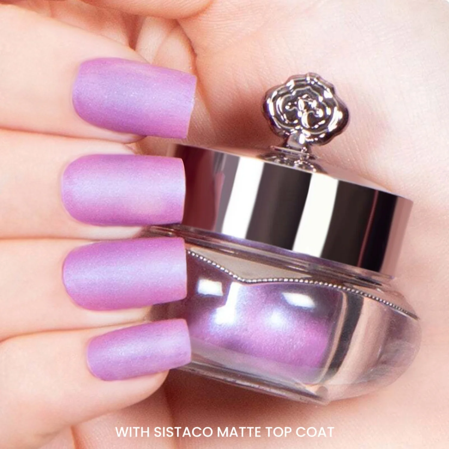 Mauve - Classic Nail Powder - Image 3