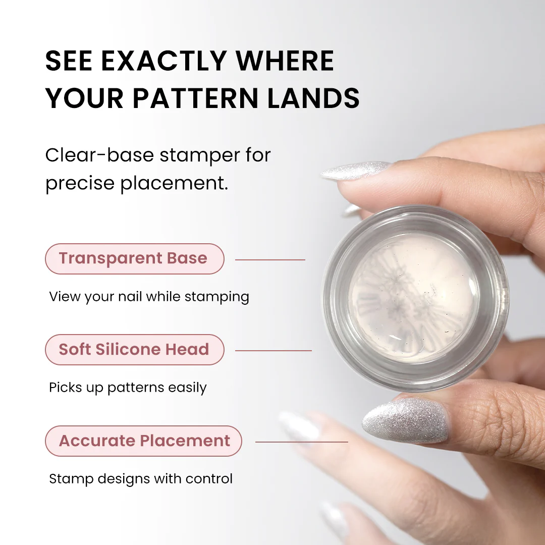 Pattern Press Nail Stamping Kit - Image 9