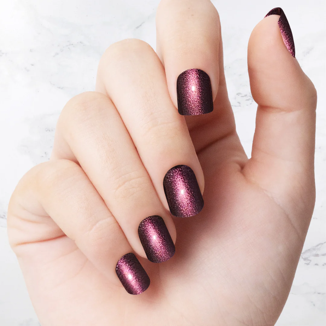 Chestnut Glazed - Square - Sustainable Nails - Image 2