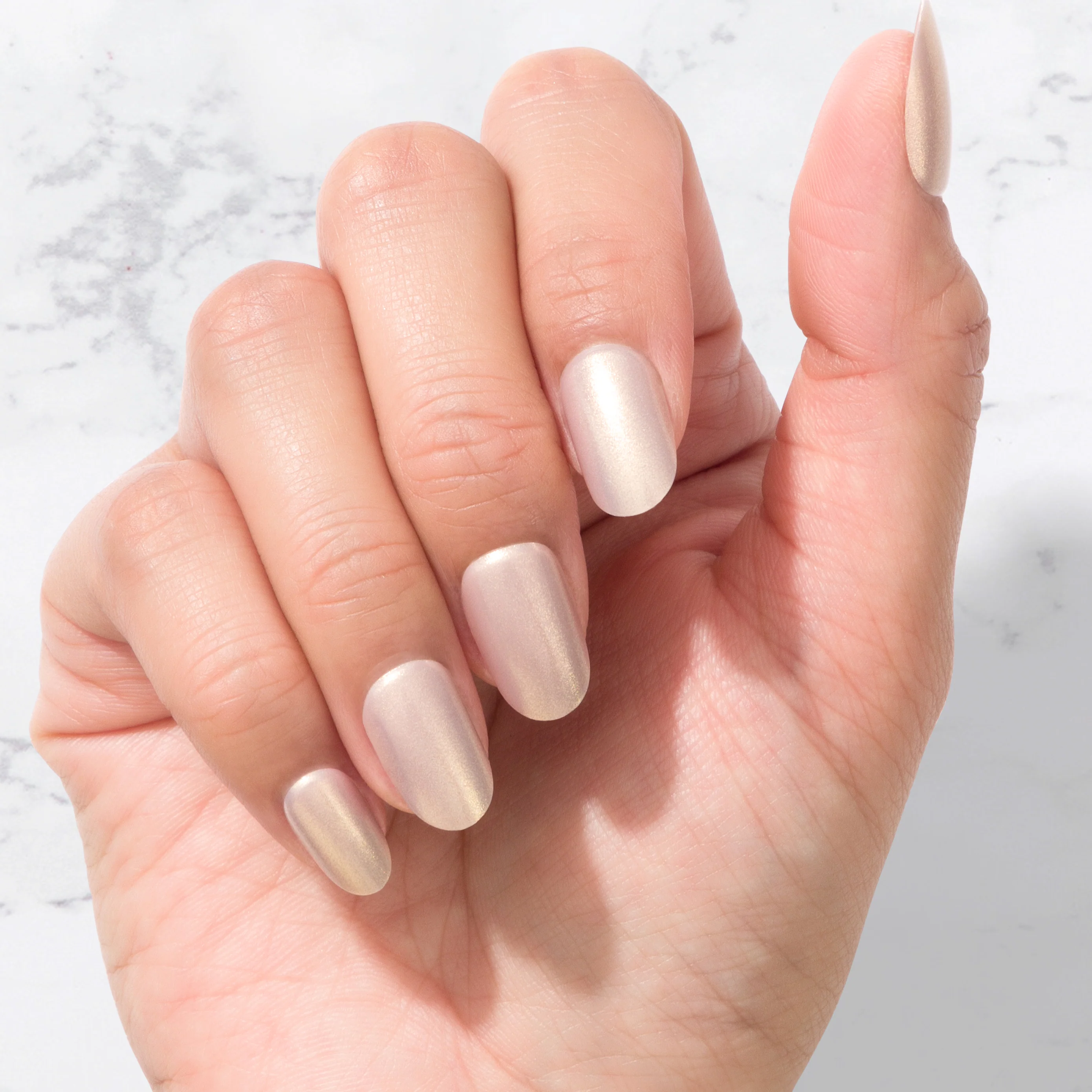Fawn - Oval Sustainable Nails - Image 2