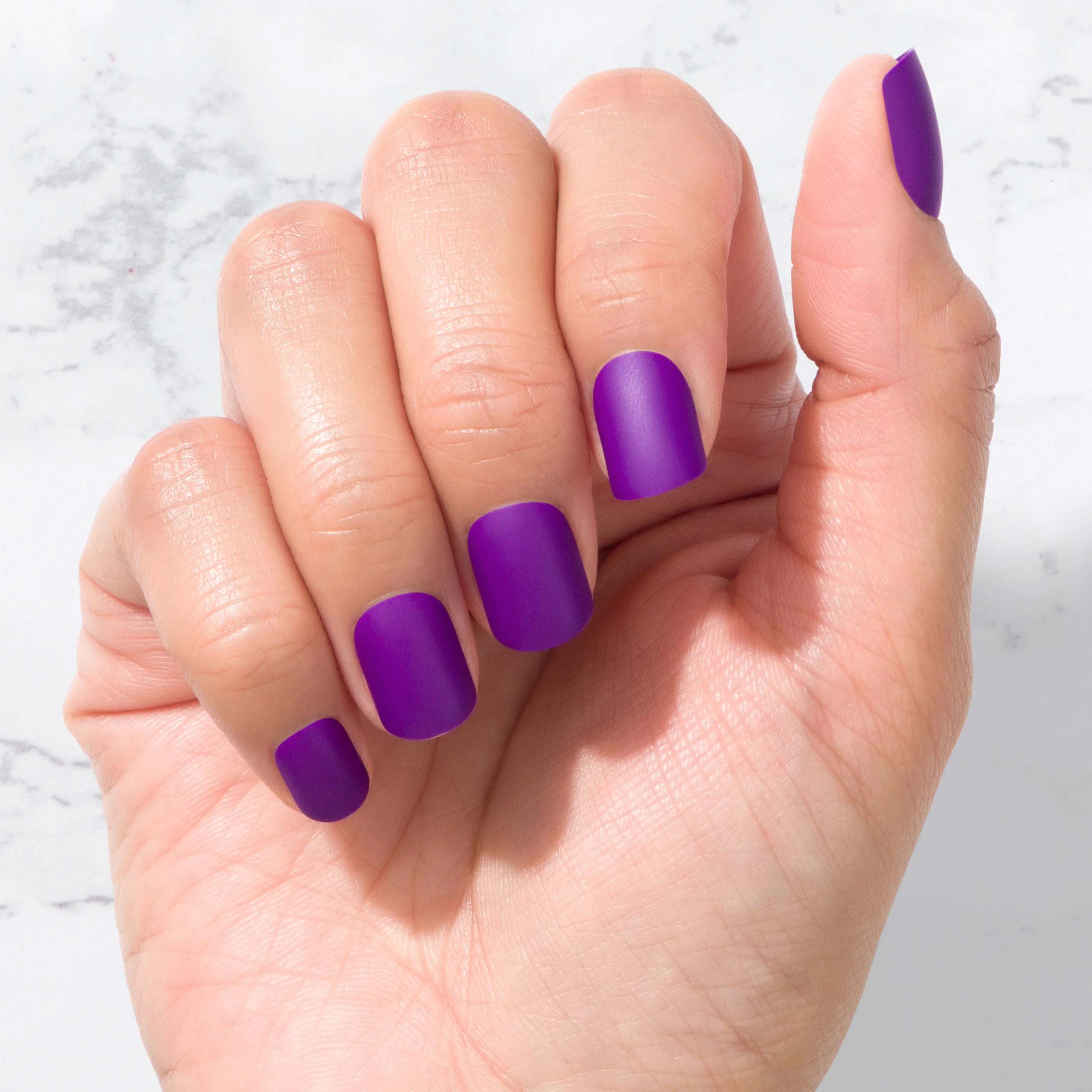 Purple Haze - Square Sustainable Nails - Image 3