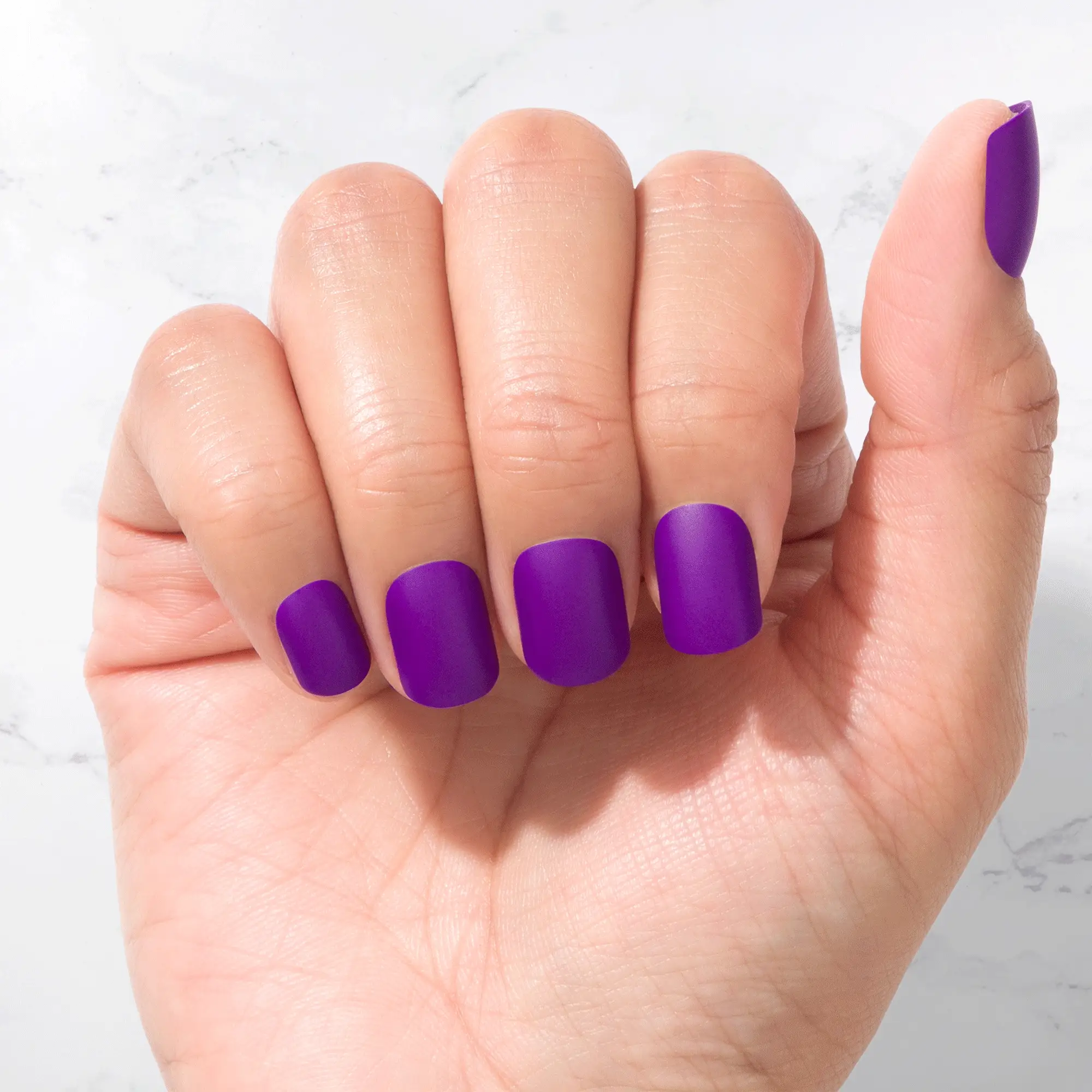 Purple Haze - Square Sustainable Nails - Image 4