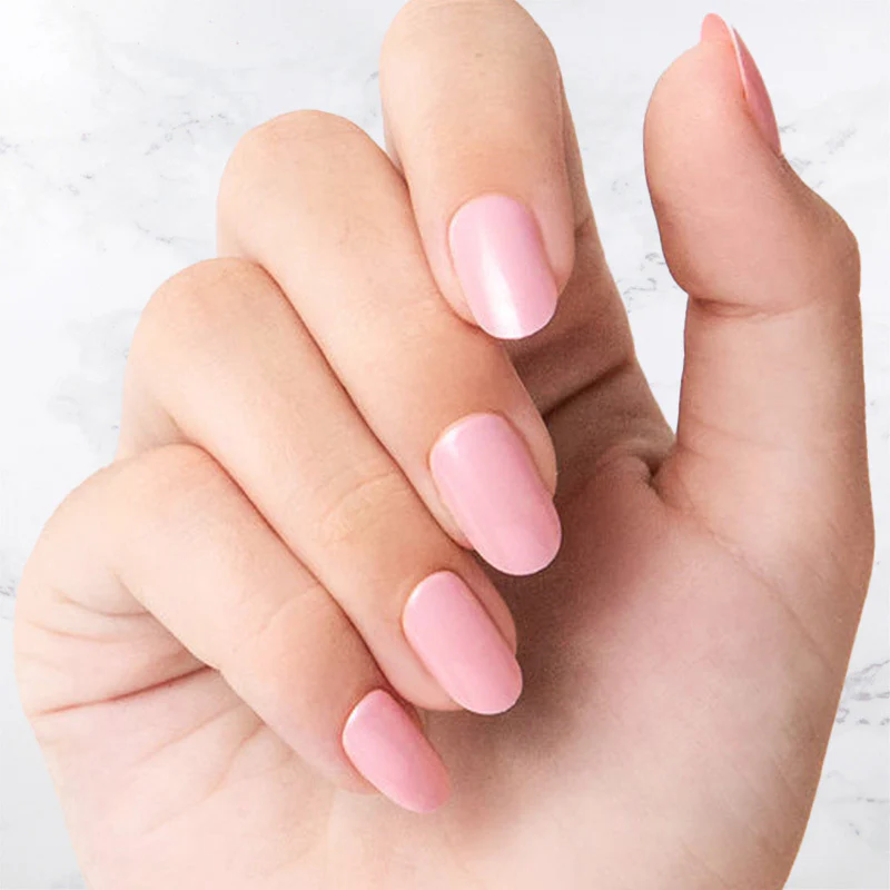 Rose Dust - Oval Sustainable Nails - Image 2