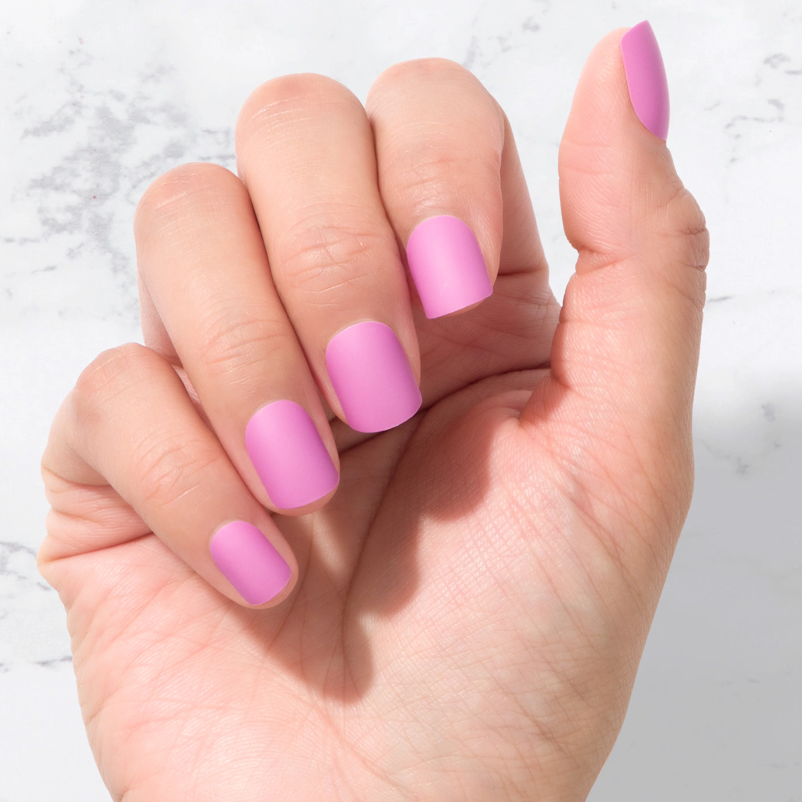 Wild Orchid - Square Sustainable Nails - Image 3