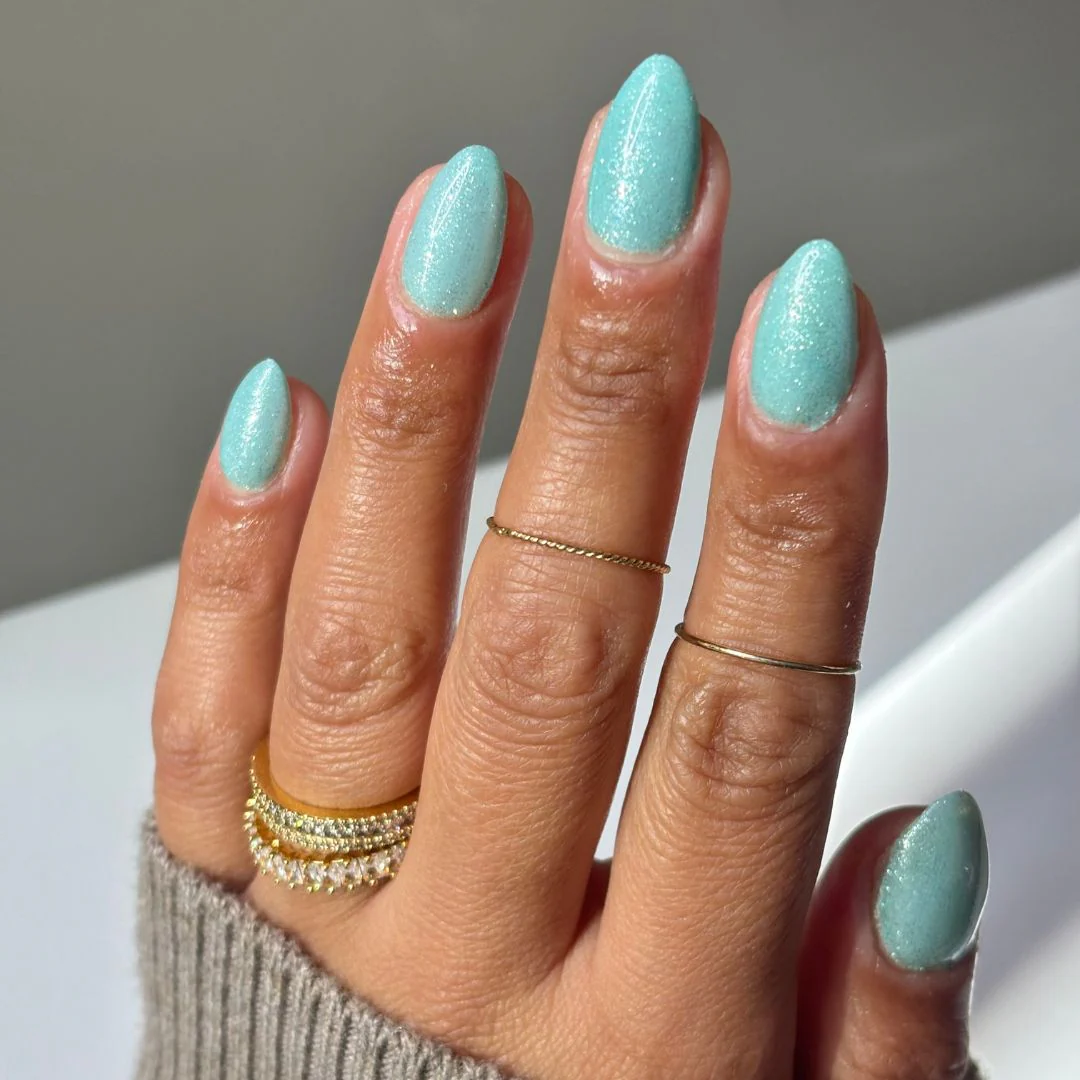 Tiffany Shimmer - Matte Nail Powder - Image 2