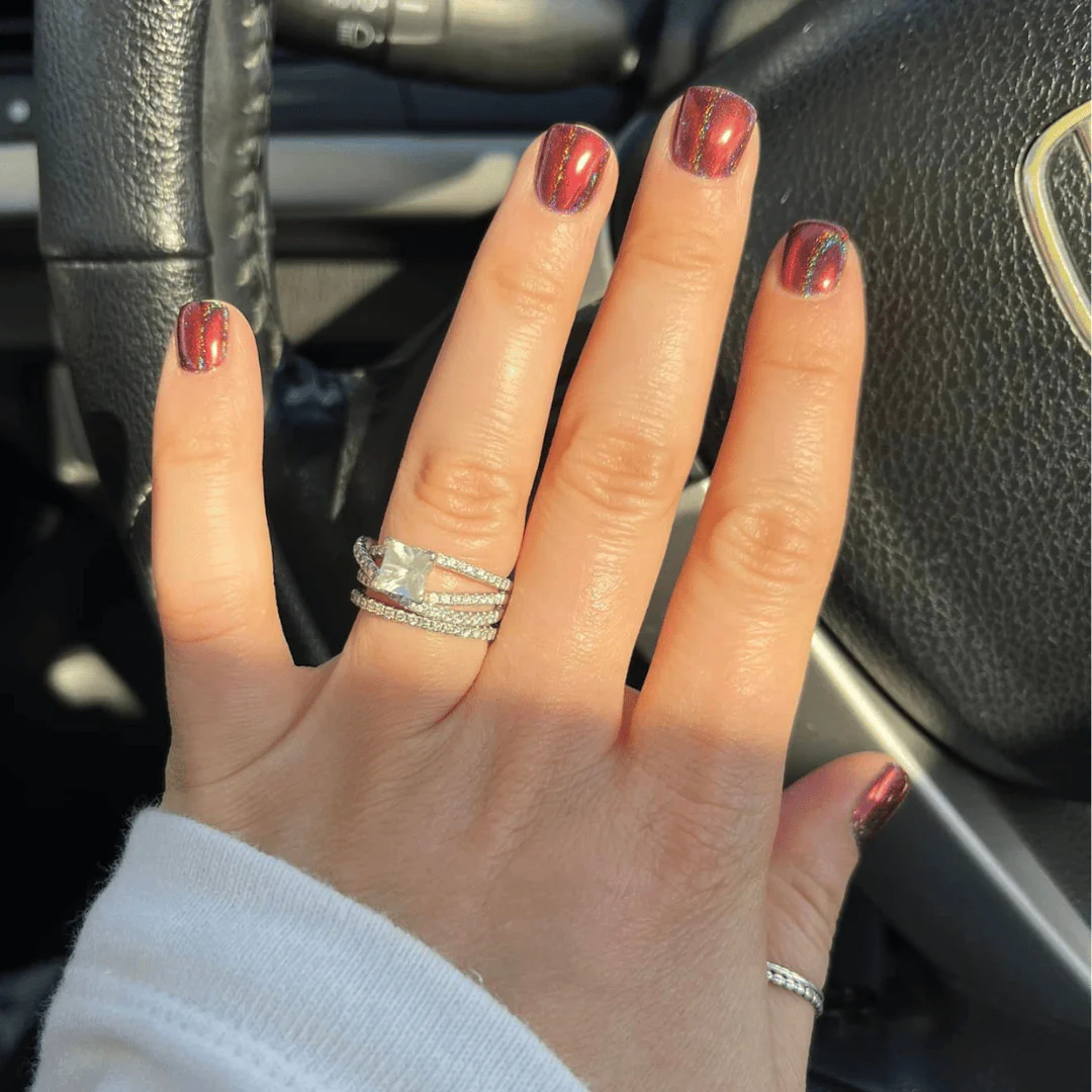 Valentine - Holographic Nail Powder - Image 7