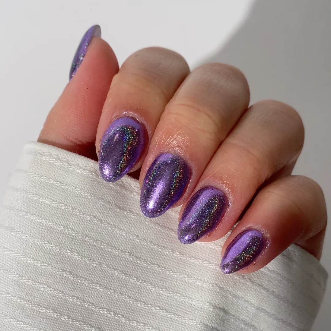 Violet Sky - Holographic Nail Powder - Image 3