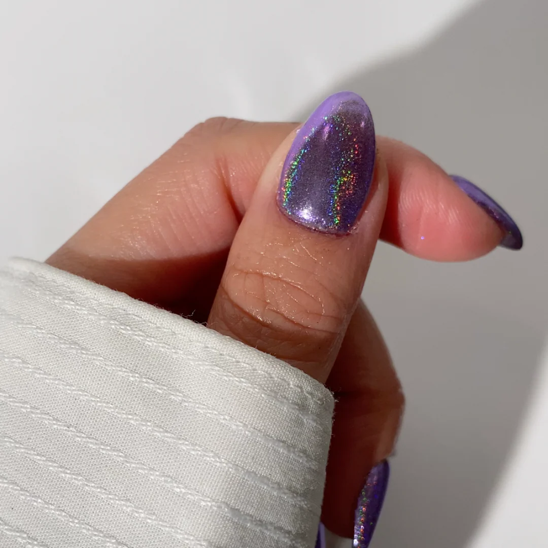 Violet Sky - Holographic Nail Powder - Image 5